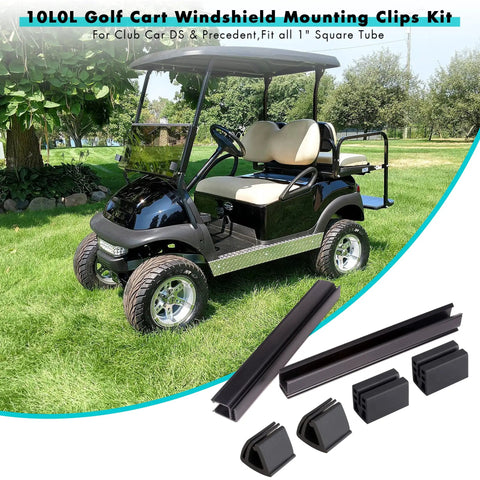 Golf Cart Windshield Mounting Kit For Club Car DS And Precedent Medalist 1994 Up