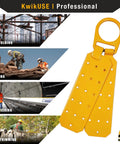 Gator Roof Anchor Kit Temporary Reusable Roof Anchor With 50 Ft Vertical Lifeline Rope with KwikUSE Professional applications.