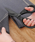 Black Titanium Fabric Scissors For Dressmaking Pro Grade Heavy Duty Multipurpose Shears With Titanium Coated Blades And Soft Grip Handles 25cm Cutting Tool For Seamstresses Tailors And Craft Projects cutting denim fabric