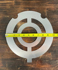 Target Stencil Set 3 Pack Unpainted For Range Practice With 12 By 20 Vital Target 10 Inch Circle And Six Point Five Inch Circle Templates