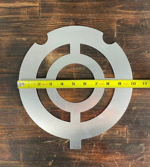 Target Stencil Set 3 Pack Unpainted For Range Practice With 12 By 20 Vital Target 10 Inch Circle And Six Point Five Inch Circle Templates