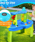 Rechargeable Magnetic Octopus Water Table Pump With Continuous Flow, Battery Powered No Drill Installation in use