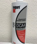 Heavy Duty Diesel Engine Coolant Additive For Cavitation And Corrosion Shield In Work Trucks 16 Oz Bottle on textured background.