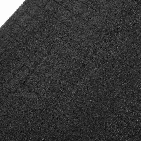 Close-up of padded surface in Black Foam Storage Box With Sponge Padding For Electronics And Household Items, Versatile Organizer