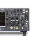 Front panel of Budget Friendly Digital Storage Oscilloscope With 150 MHz Bandwidth, Two Channel, showing controls and connectors.