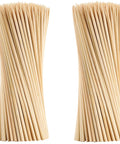 Bamboo Skewers 6 Inch 200 Pack For Appetizers, Fruit Kabobs, Grilling Kebabs, Cocktail Picks And Toothpicks, Natural Kitchen Gadgets