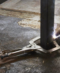 11 Inch Locking C Clamp With Swivel Pads Heavy Duty USA Made Steel Clamping Tool holds metal during welding