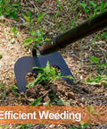 Long Handle Garden Hoe For Weeding Heavy Duty Steel Garden Tool With A 58 Inch Shaft Durable High Carbon Steel Rustproof