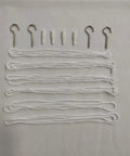 Accessories for Classic King Size Mosquito Net Tent For Patio Bed including 6 ropes, 4 hooks, and 4 expansion tubes