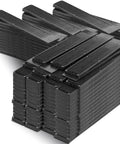 Heavy Duty Composite Shims 576 Pack Leveling Wedges stacked showing black plastic material for precise leveling use.