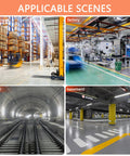 Scenes for Portable 12 Inch Axial Exhaust Fan With Powerful 790W 7A Motor, factory, warehouse, tunnel, and basement