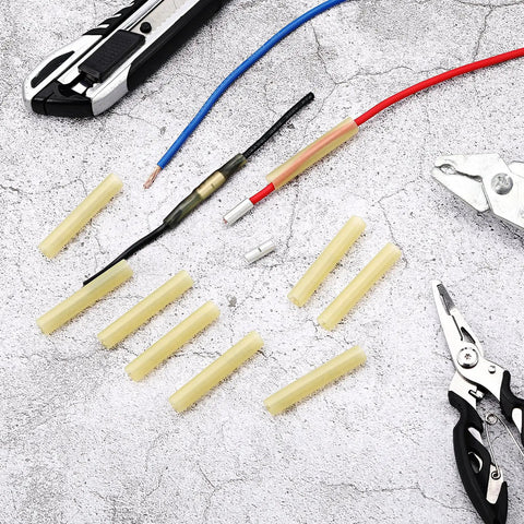 3 Pack Well Pump Wire Splice Kit for Submersible Pumps Underground Direct Burial Extension Cord Splice Kit with tools and tubes