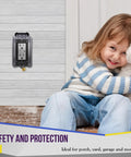 Extra Duty Outdoor Outlet Cover For In Use Weatherproof Decorator GFCI Receptacle Enclosure with child