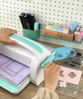 Manual Die Cutting Machine For Scrapbooking And Card Making, 9 Inch Opening, Embossing And Die Cutting Tool, user cutting papers