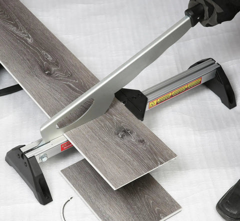 Fully Assembled Laminate And Vinyl Floor Cutter For Small Jobs, Cuts 2-5mm Thick Rubber, Laminate, VCT, PVC And Steel Or Aluminum