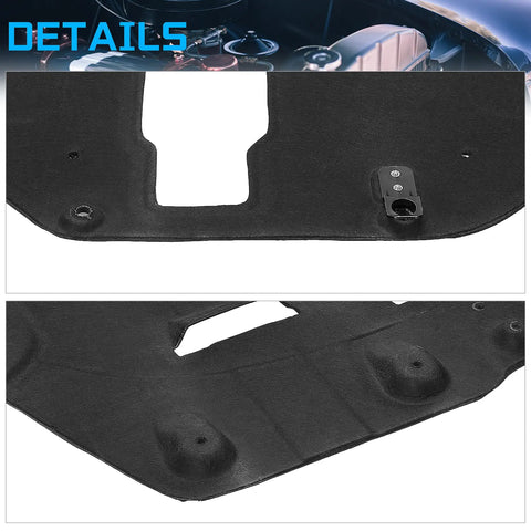 Hyundai Sonata Engine Splash Shield Front Lower Cover 2015 2016 2017 Flocking Process Heat Resistant Durable Replacement