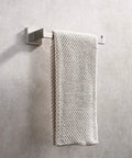Premium Stainless Steel Hand Towel Holder With Square Open End Design Heavy Duty Built To Last Wall Mounted Towel Bar