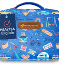 Large 270 Piece First Aid Kit For Kids And Family All In One Car Home Dorm And Boat Kit With Latex Free Bandages
