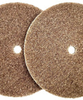 Eight Inch P150 Medium Grit Cut And Polish Discs Aluminum Oxide Non Woven Surface Prep Pads for rust removal and satin finishing.