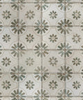 Blume Sage Ceramic Floor And Wall Tile 17.63 In Square Glazed With Subtle Texture And Low Sheen Grade One First Quality