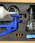 Complete Vacuum Filtration Kit For Lab And Home Science Including 500mL Glass Filtering Flask With Sidearm, Hand Vacuum Pump, Funnel