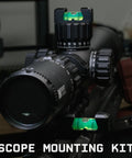 Scope Leveling Kit With Picatinny Bubble Levels For Quick Setup And Real Deal Precision On Your Rifle, Mounts On The Rail