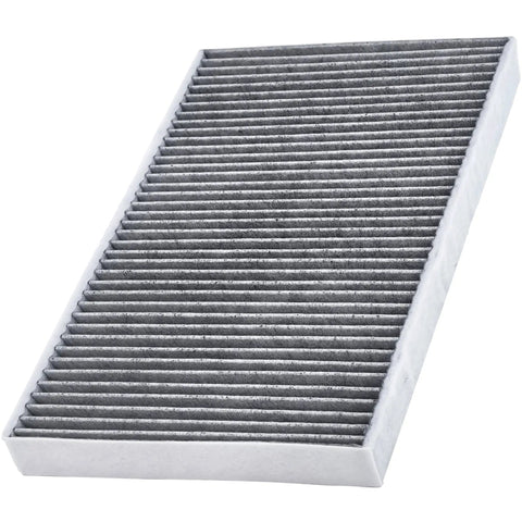 Activated Carbon Cabin Air Filter Replacement for Audi A4 A5 A6 A7 A8 shown from an angle, designed for 2017 to 2025 models