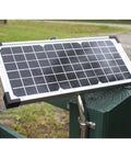 10 watt solar panel from Heavy Duty Solar Dual Automatic Gate Opener Kit For Swing Gates Up To 20 Feet With 10 Watt Solar Panel Included