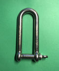 Stainless Steel 316 Long D Shackle 12mm Marine Grade Dee Ready For Heavy Duty Towing And Lifting Corrosion Resistant