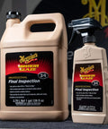 Mirror Glaze Final Inspection Detailing Spray For Cars Quick And Gentle Removal Of Prints Dust And Smudges To Give Your Ride A Slick Showroom Ready Shine Safe On Paint Like A Clay Bar Lubricant 1 Gal spray bottle and 1 gal jug