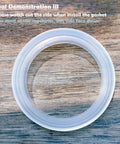 Replacement Grouphead Gasket for Espresso Machine Fits ESP8XL 800ESXL BES820XL ESP6SXL BES250XL Silicone Seal Ring