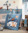 Kids room decor with Lion King Adventure Lamp With Shade And LED Bulb, Simba Sculpted Base in a nursery setting.