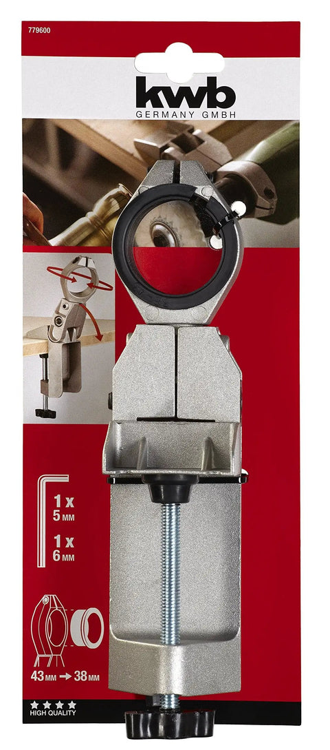 Heavy Duty Drill Stand For Drill Machines And Cordless Screwdrivers, with 43mm Euro Neck, in retail packaging