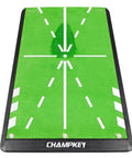 8x17 Inch Premium Impact Golf Mat Upgraded Version with path feedback lines for practice and hitting, pro-grade build and grip