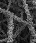Close-up of a Roll A VFN Pro Grade Very Fine Aluminum Oxide Abrasive Roll fibers showing dense mineral placement for uniform cut.