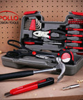 Must Have 39 Piece Home Tool Kit With Sturdy Toolbox Case For Quick Home Repairs Picture Hanging Screw Tightening Basic DIY Projects Set