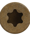 Top Shelf Low Profile Finish Trim Screws For Fast Carpenter Jobs Without The Protruding Head Hassle, brown countersunk head.