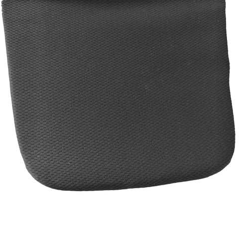 Close-up of the Lightweight Canvas Overlay of Throat Guard Gorget For HEMA Fencing, Lightweight Canvas Overlay With Air Mesh, 10mm XPE Foam Padding And Protection Plate, Double Layer Chest Protection For Longsword, Rapier And Sabre Sparring.