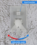 Two Way Shower Diverter Valve Kit With Brushed Nickel Finish Wall Mount Dual Function Shower Mixer One Handle Control Easy Install Replacement Rough In Valves Included on textured wall