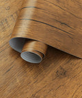 Wood Grain Peel And Stick Wallpaper For Countertops And Cabinets Waterproof Easy To Clean Self Adhesive Removable Vinyl Roll Rustic Brown Yellow