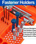 Heavy Duty Silicone Tool Tray Organizer with Non Slip Grip Flexible Heat Resistant Surface holds bolts and tools.