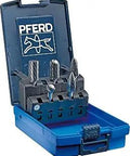 Five Piece Beast Mode Tough Bur Set With Quarter Inch Shank Double Cut 3R Tungsten Carbide Burs in case for precision work