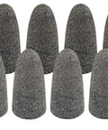 Zirconia Alumina Round Tip Portable Grinding Cone Type 16 Z20-S Pro Grade 1-1/2 Inch 2-1/2 Inch 5/8-11 Thread Pack Of 12