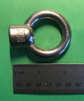 Marine Grade 316 Stainless Steel Lifting Eye Nut One Half Inch UNC Thread With Pitch 13 for heavy duty hoisting and anchoring