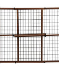 Position And Lock Tall And Wide Adjustable Baby Gate For Doorways 31 To 50 Inches Wide And 32 Inches Tall Easy One Hand Latch