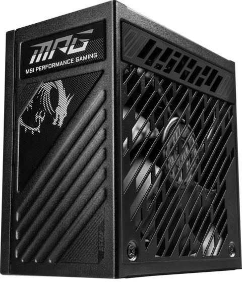 Beefy 1000W Fully Modular Gaming Power Supply With 80 Plus Gold PCIe 5.1 Ready ATX 3.1 Low Noise Dual 12V Rails With 2x6 PCIe Cables