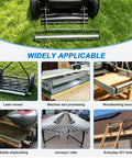 Image showing various applications of Sleek Stainless Steel Conveyor Rollers 10 Inch Length, 1.5 Inch Diameter, 1/4 Inch Axle.