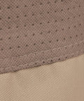 Close-up of Outdoor Waterproof 34 Inch Wide By 35 Inch Deep By 36 Inch High Patio Chair Cover material with sealed seams and stitching detail.