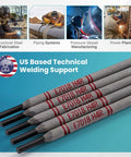 Premium E7018 H4R Low Hydrogen Carbon Steel Stick Electrode One Eighth Inch Five Pound Pack Vacuum Sealed Waterproof