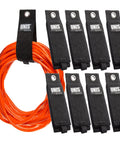 8 Pack Heavy Duty Large 13 Inch Extension Cord Organizer Straps Hang Loop Storage For Cables Hoses Power Cords And Ropes No More Tangles